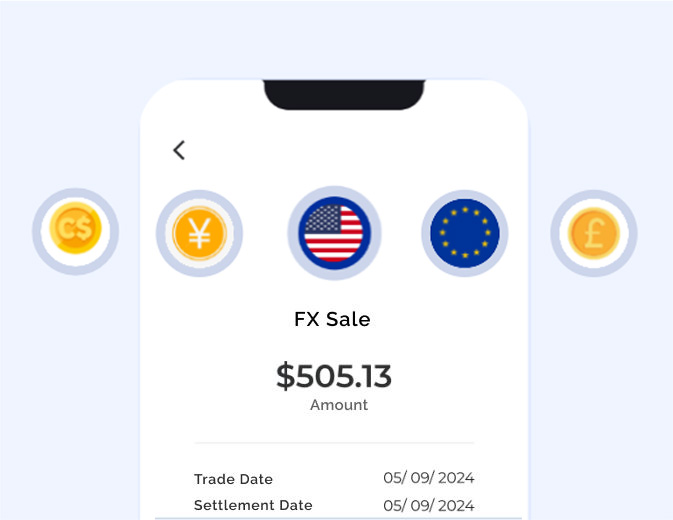 Real-time currency exchange