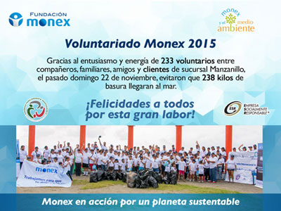 Voluntariado Monex 2015 - Manzanillo