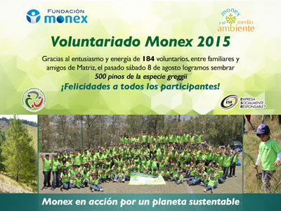 Voluntariado Monex 2015 - Matriz