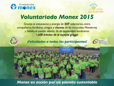 Voluntariado Monex 2015 - Monterrey