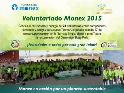 Voluntariado Monex 2015 - Torren